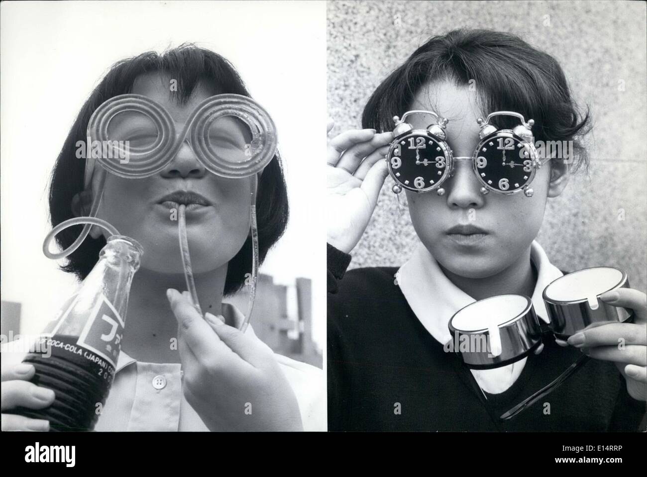 Apr. 18, 2012 - Crazy Occhiali da sole grandi imprese in Giappone. Foto Stock