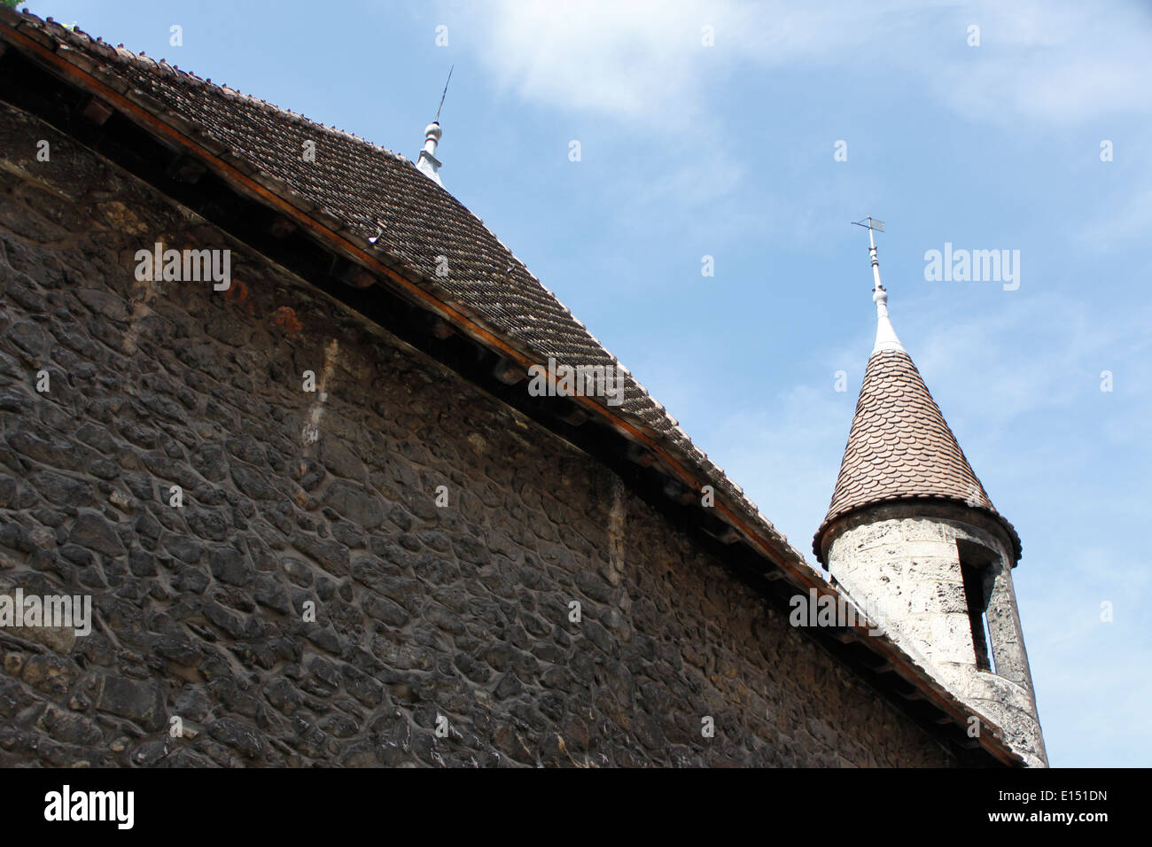 Palais de l'Isle, Thiou fiume, sulla città di Annecy, Haute-Savoie, Rhône-Alpes, in Francia. Foto Stock