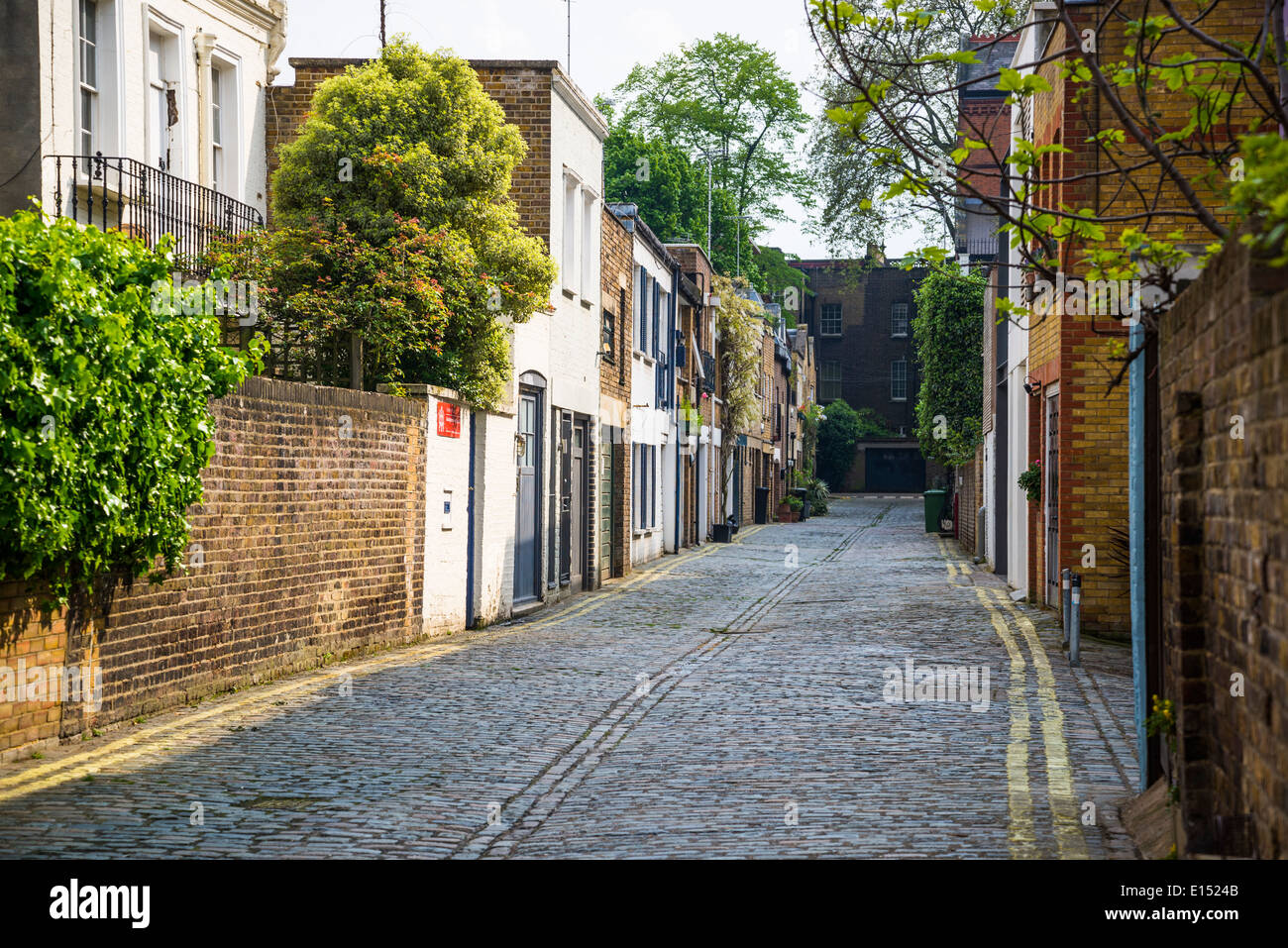St. Augustine Mews, City of Westminster, London W2, Regno Unito Foto Stock