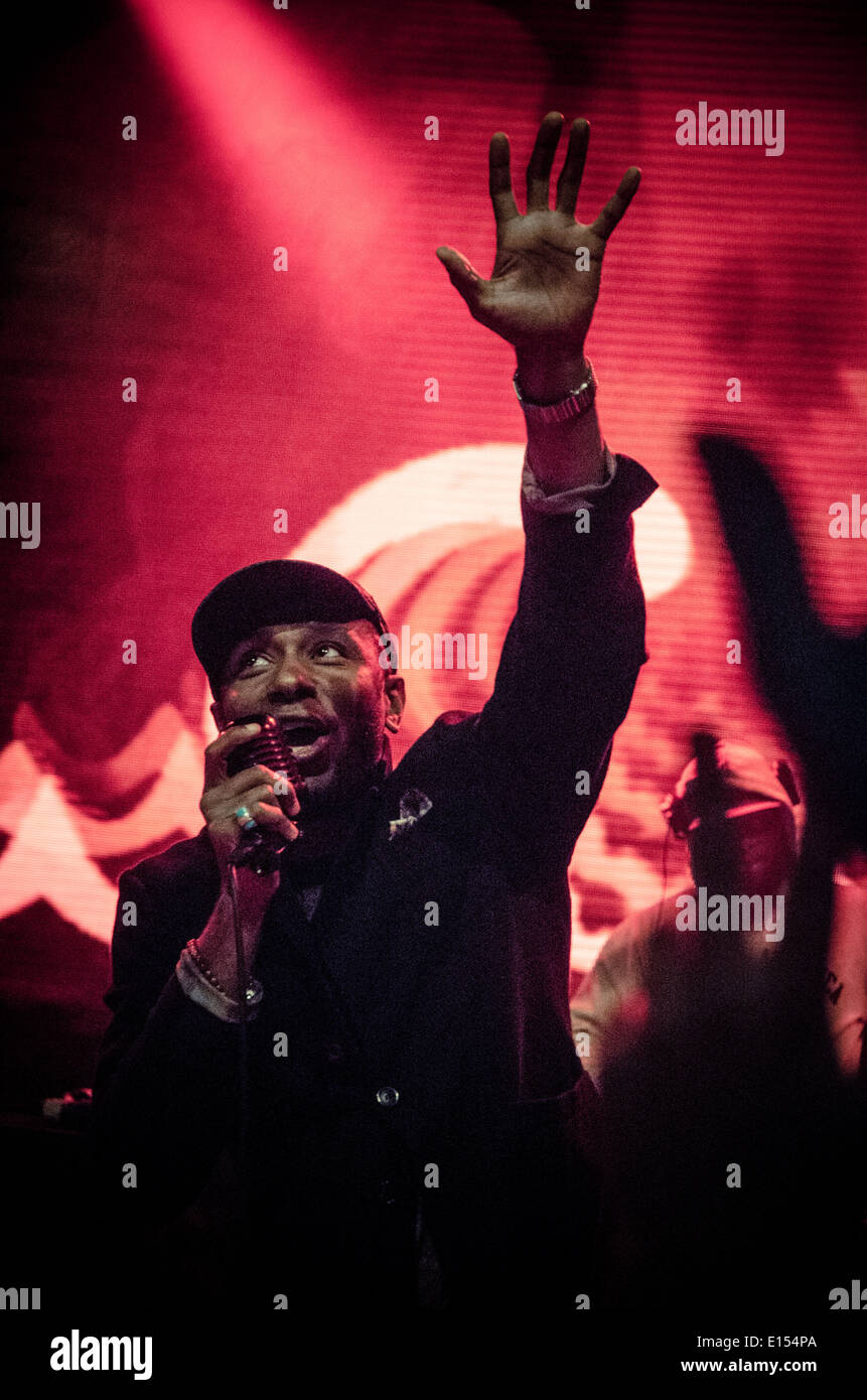 Il Mos Def aka Yasiin Bey live in concert Foto Stock