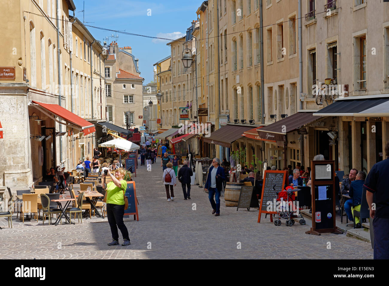 Francia, Lorena, Meurthe-et-Moselle, Nancy, Rue des Marechaux Foto Stock