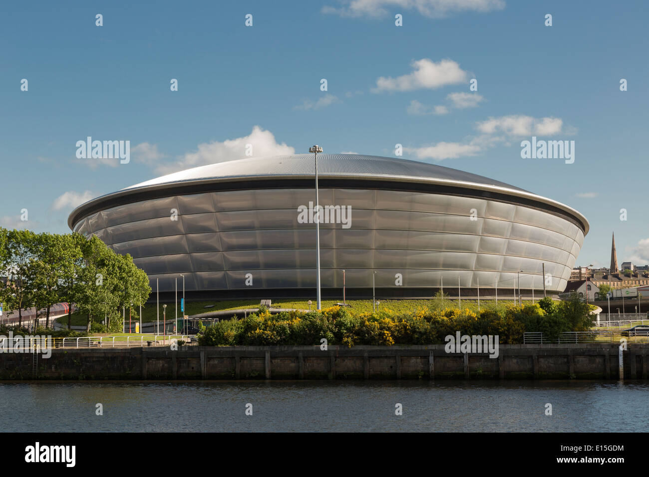 Glasgow SSE delle prestazioni idrostatiche arena, Scotland, Regno Unito Foto Stock