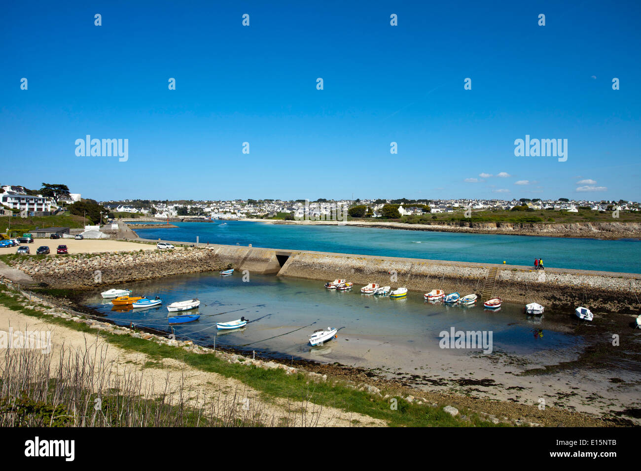 Audierne (dipartimento di Finistère) Foto Stock