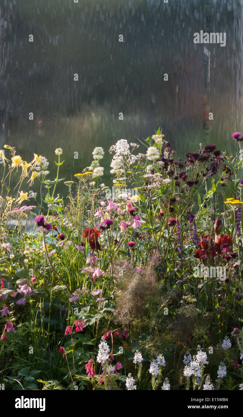 Gli occhi della mente giardino per il RNIB, designer design LDC, sponsor campagna vincitori i popoli scelta medaglia d Oro & Best in Show Foto Stock