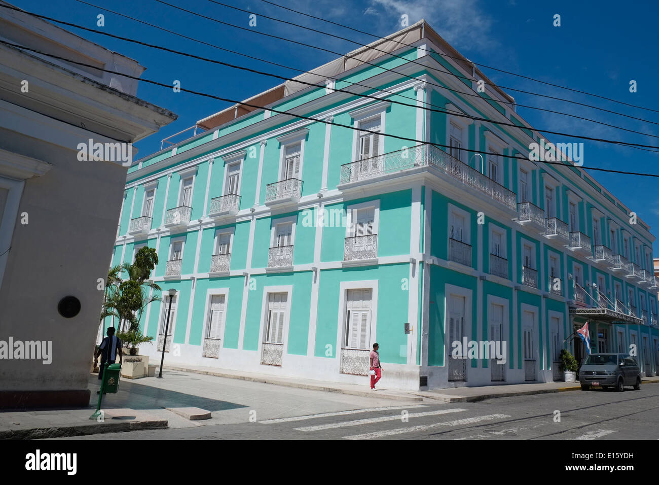 L'Hotel La Union, Cienfuegos, Cuba. Foto Stock