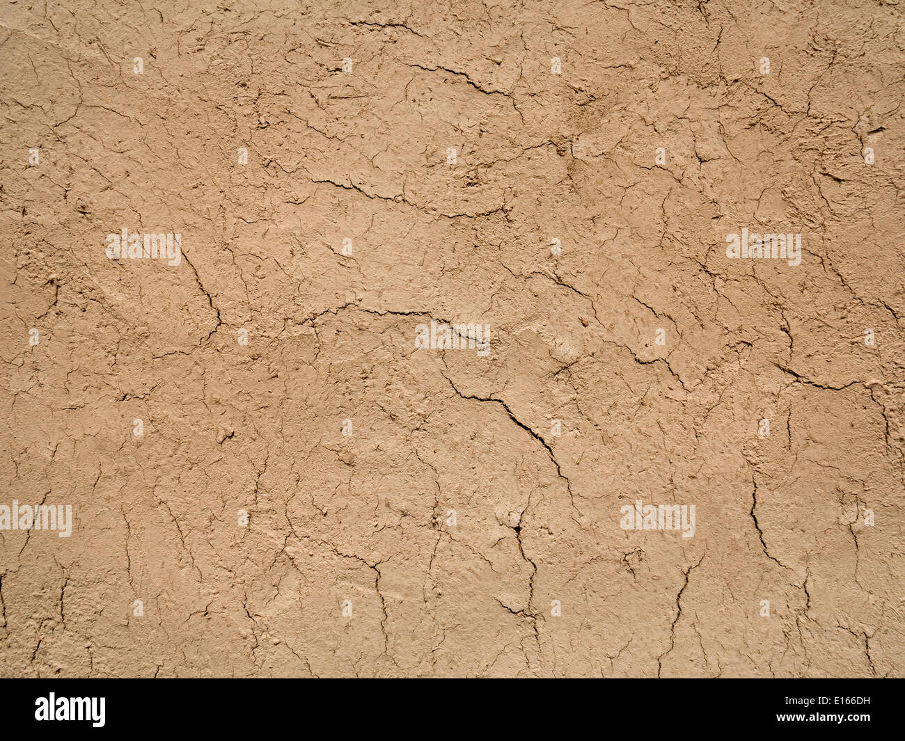 Close up dettaglio di fango e paglia lavori in gesso Foto Stock