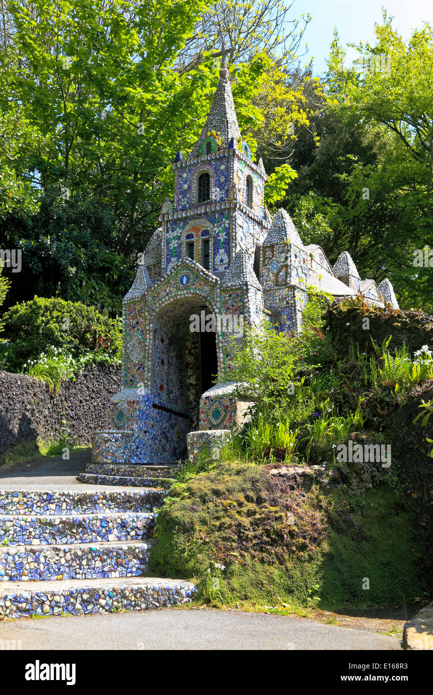 9160. Piccola cappella, Guernsey, Isole del Canale, Regno Unito, Europa Foto Stock