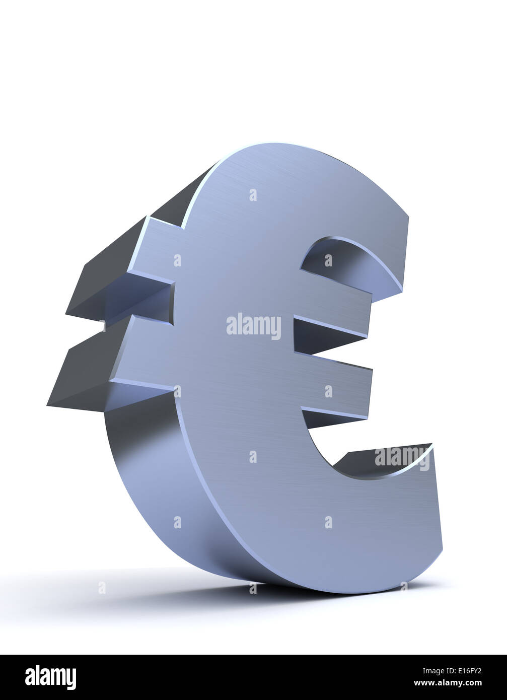 Simbolo dell'euro Foto Stock