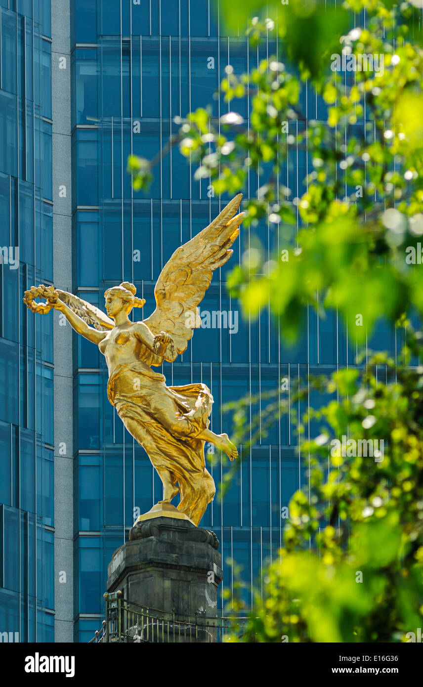 Indipendenza Angelo, Città del Messico Foto Stock