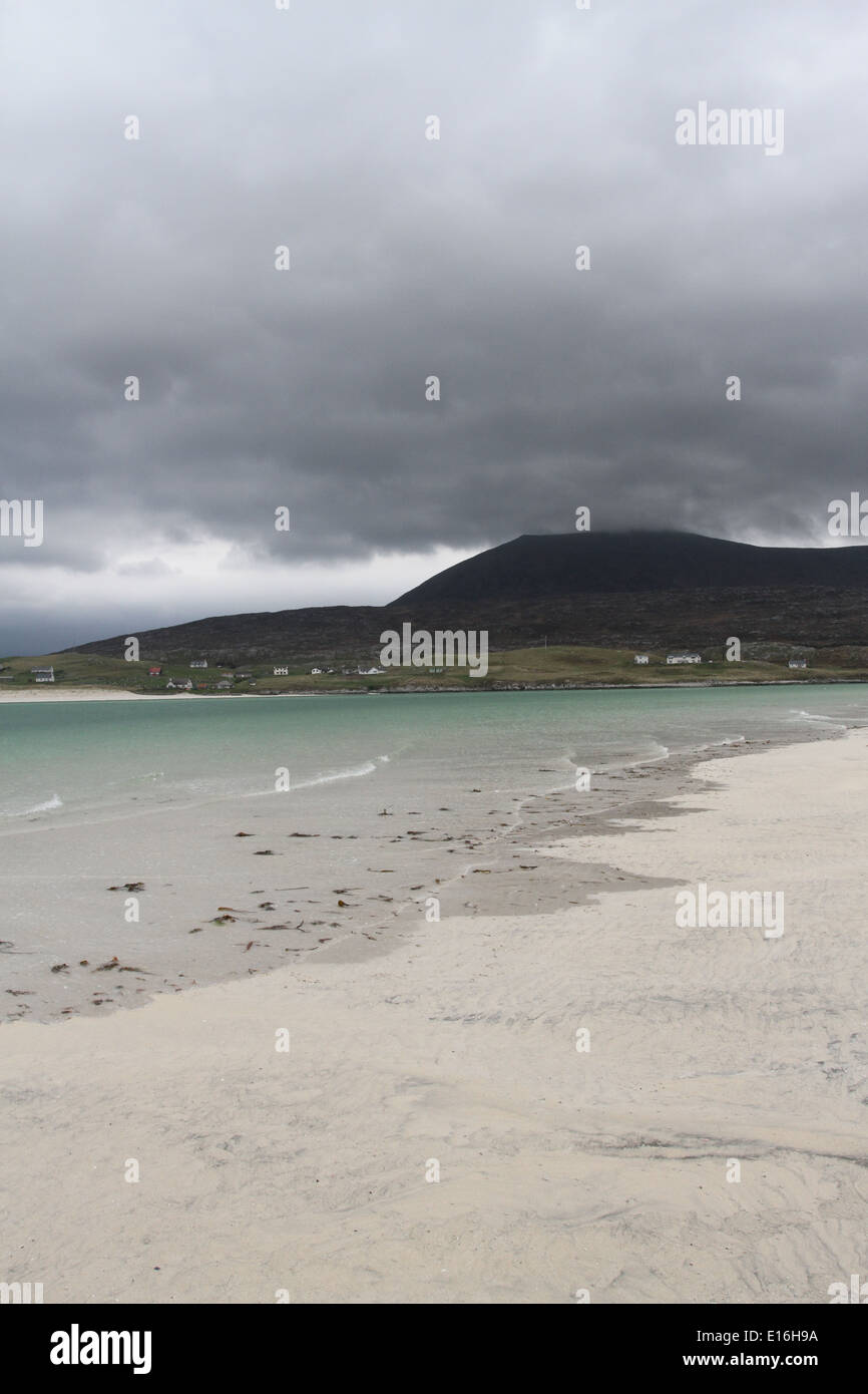 Luskentire Sands Isle of Harris Scozia Maggio 2014 Foto Stock