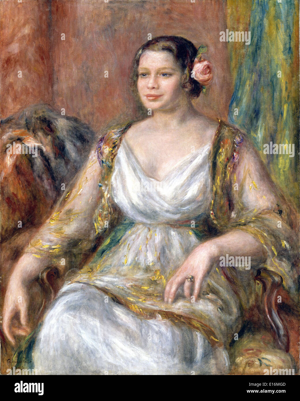 Tilla Durieux Ottilie Godeffroy di Pierre-Auguste Renoir, 1914 Foto Stock