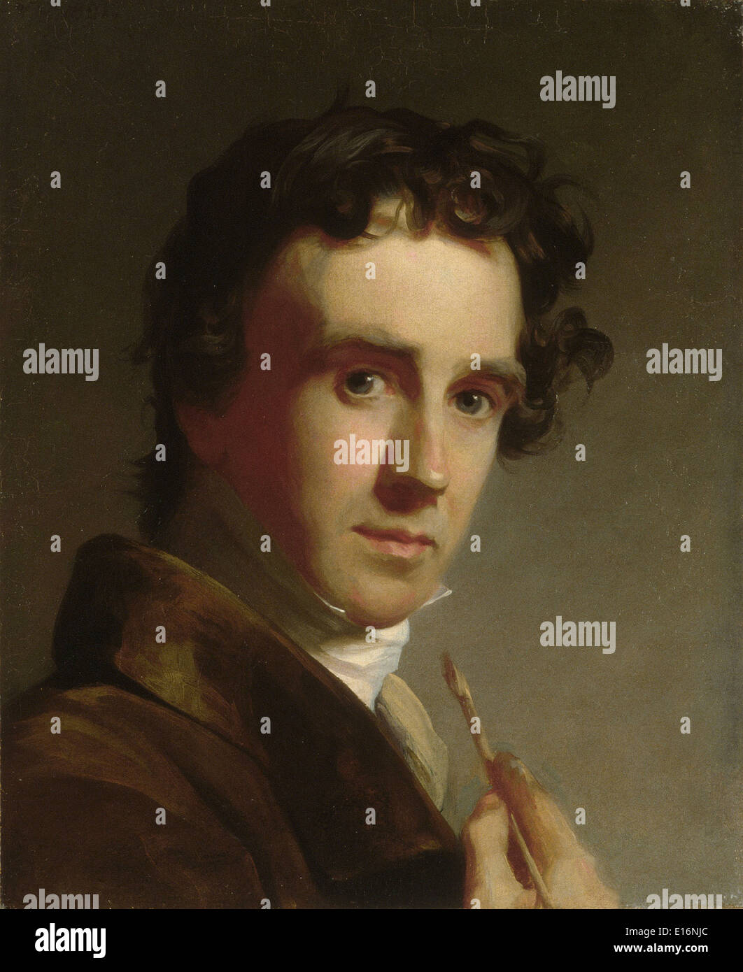Ritratto dell'artista da Thomas Sully, 1821 Foto Stock