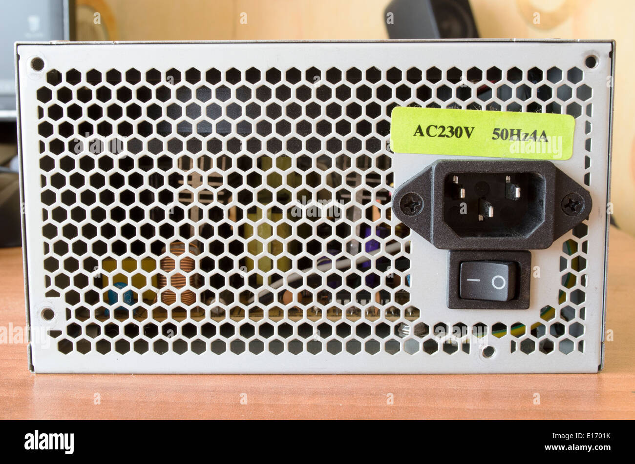 Calcolatore Unità di alimentazione Foto Stock