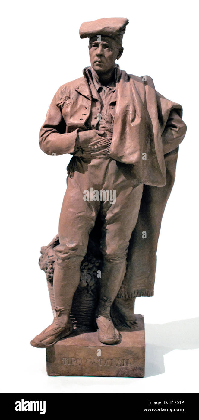 Pagine Catala 1878 Iscriviti Roig suola 1835-1918 Spagna - Spagnolo Foto Stock