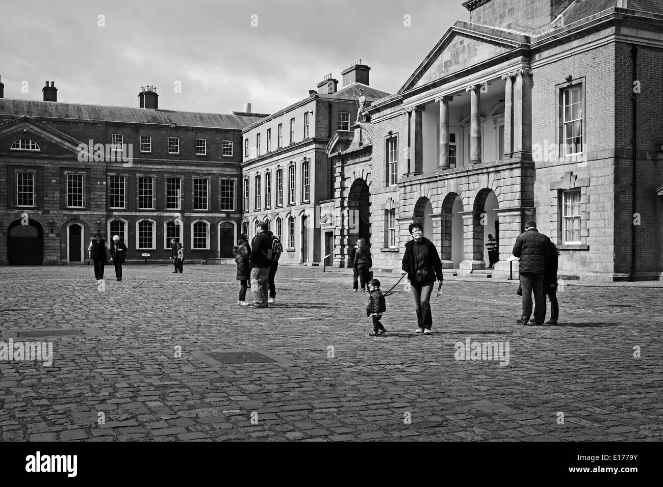 Castello di Dublino Foto Stock