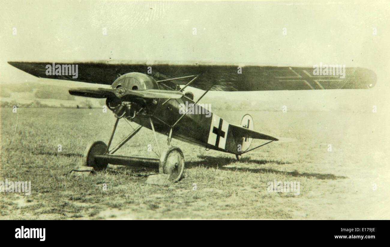 Fokker, D.VIII (E.V) Foto Stock