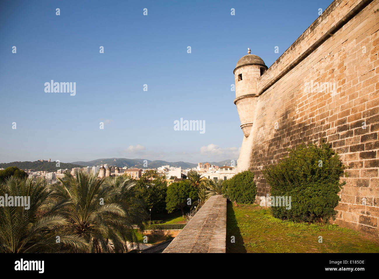 Es Baluard museo di arte moderna e contemporanea, Palma de Mallorca, Maiorca, Spagna, Europa Foto Stock