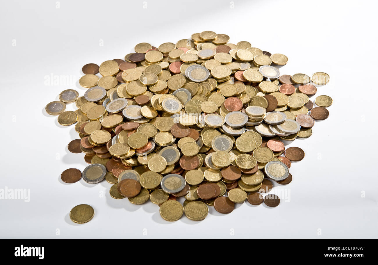un sacco di soldi Foto Stock