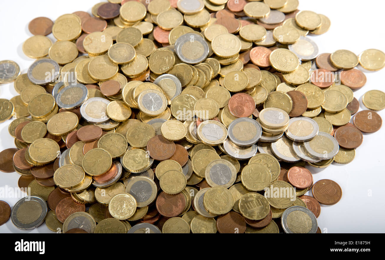 un sacco di soldi Foto Stock