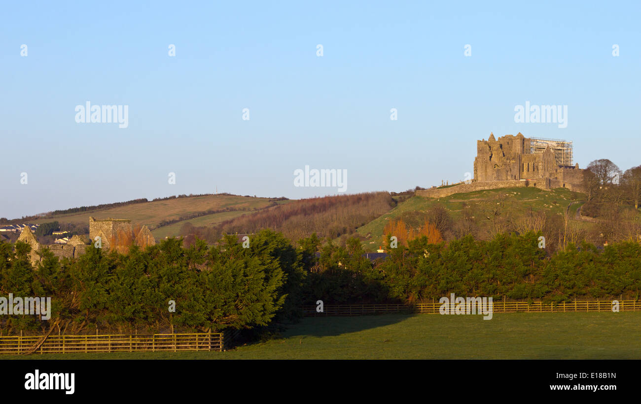 Rocca di Cashel, nella contea di Tipperary, Irlanda Foto Stock