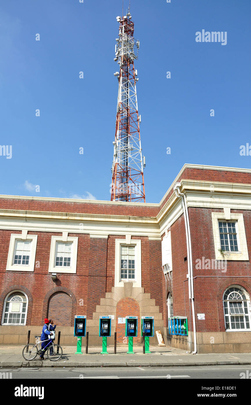 Il Post Office Communications tower, seconda strada, molle, East Rand, provincia di Gauteng, Repubblica del Sud Africa Foto Stock