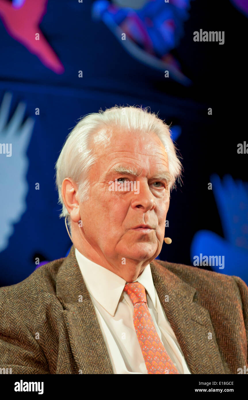 Hay-on-Wye, Powys, Regno Unito. 26 Maggio 2014.David Owen a Hay Festival della letteratura e delle arti che celebra il suo 27° anno in Galles. Credito: Graham M. Lawrence/Alamy Live News. Foto Stock