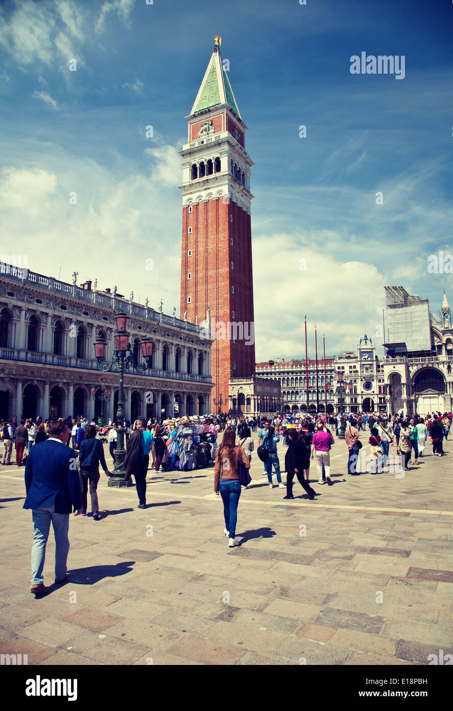 La famosa città di Venezia in Italia Foto Stock