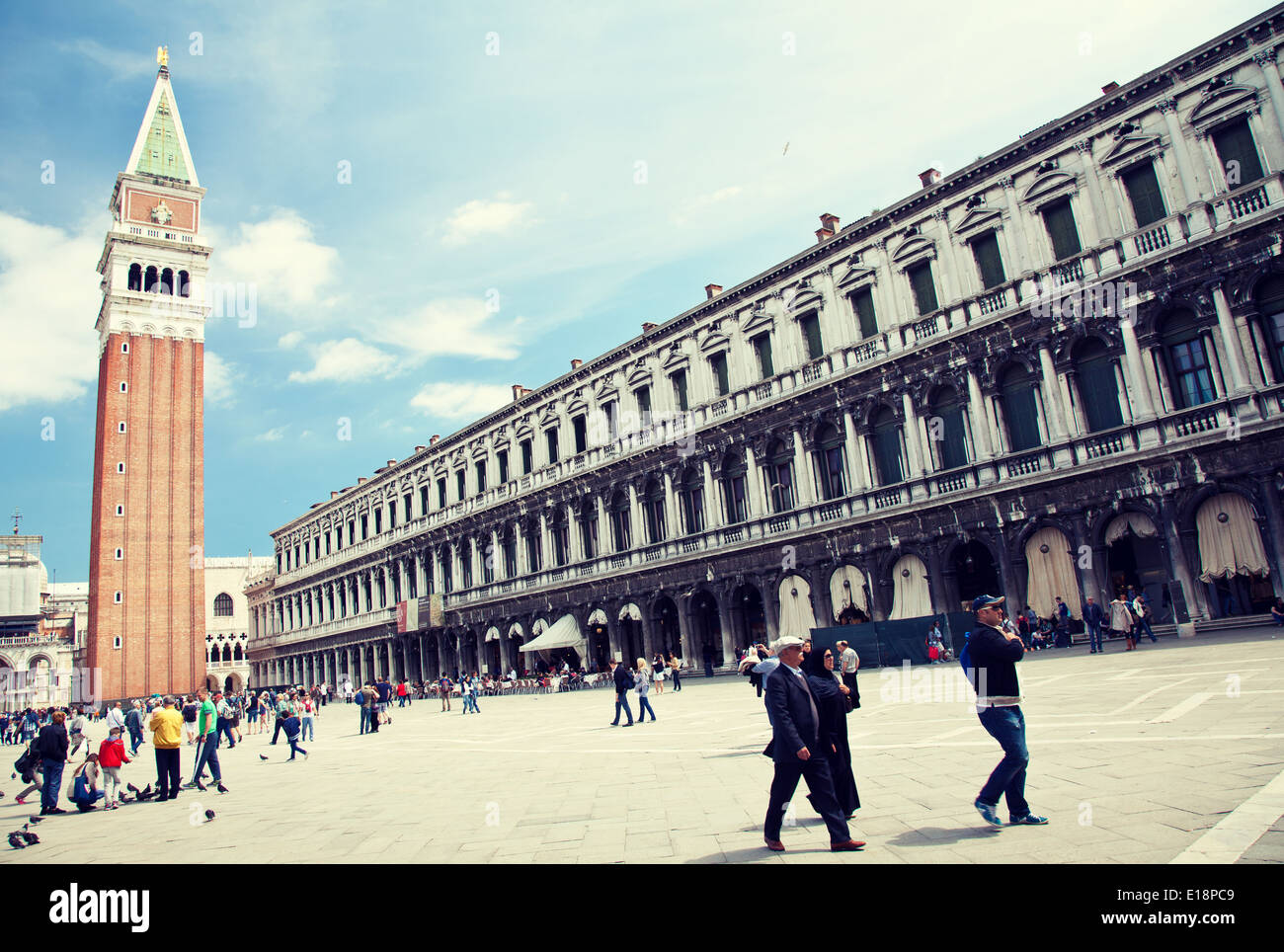 La famosa città di Venezia in Italia Foto Stock