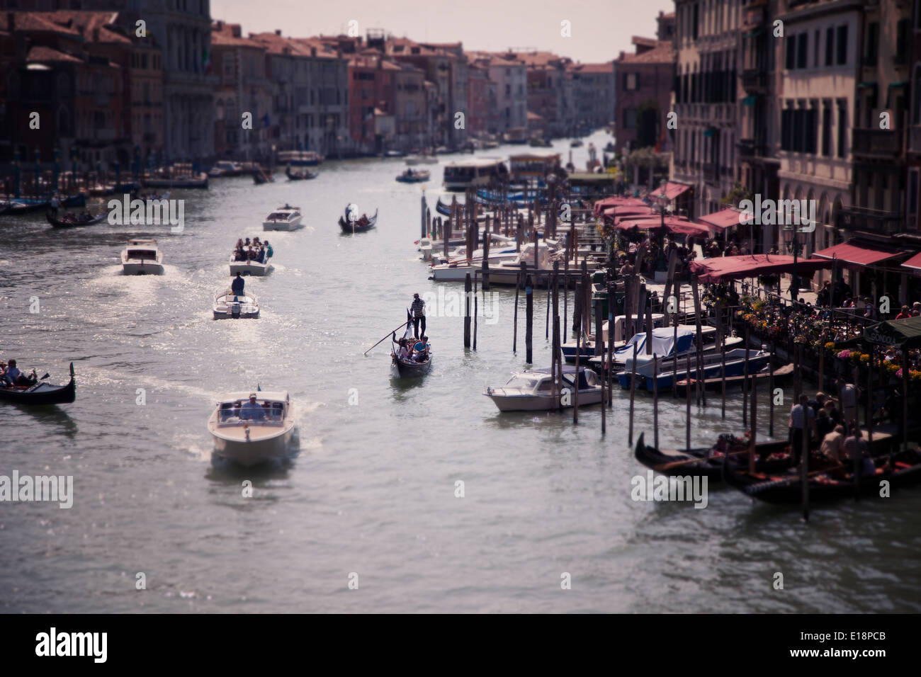 La famosa città di Venezia in Italia Foto Stock