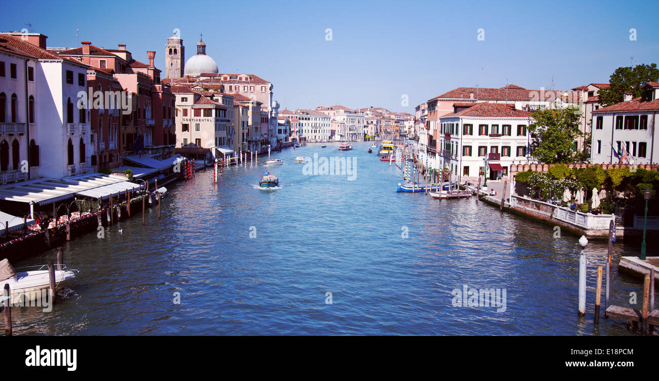 La famosa città di Venezia in Italia Foto Stock