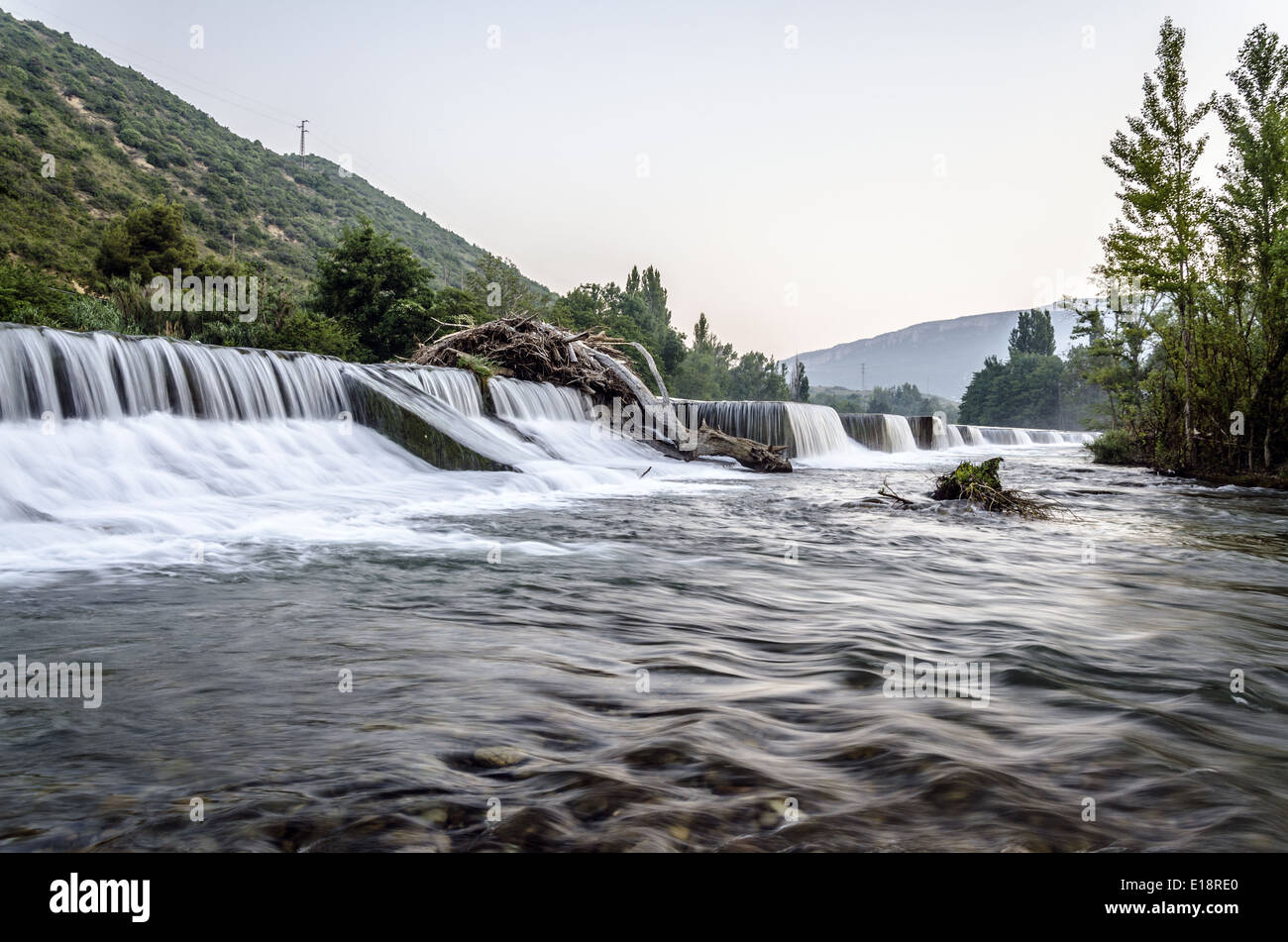 Casa del castoro Foto Stock