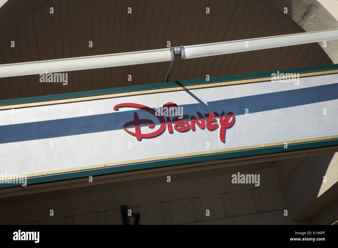Disney store è raffigurato nella Tanger Outlets in Sevierville, Tennessee Foto Stock