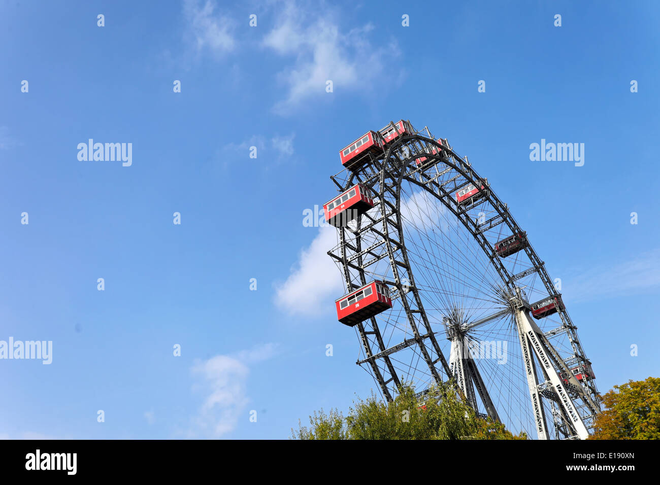 ÷sterreich, Wien, Riesenrad Foto Stock