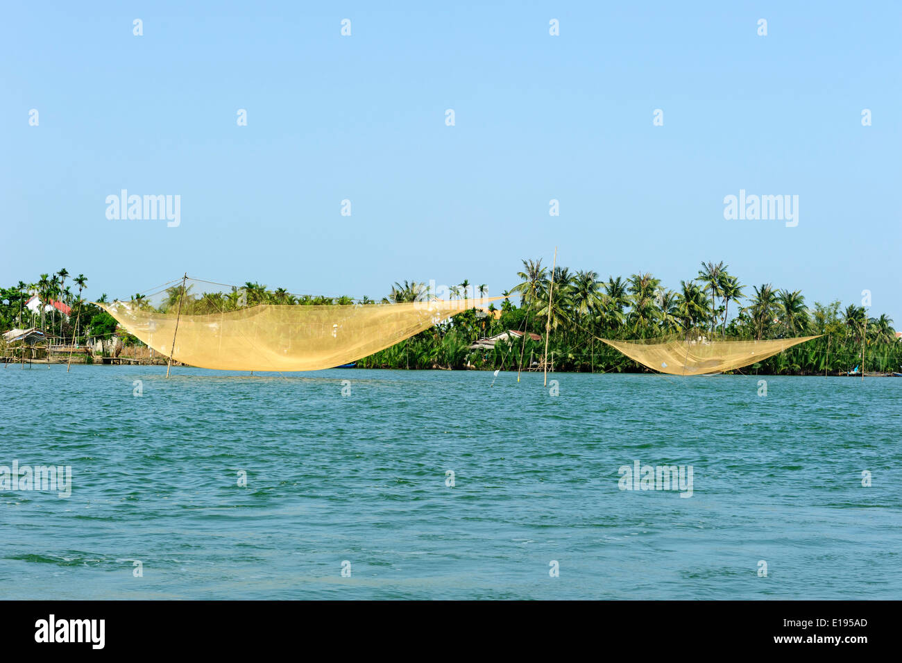 Reti da pesca Foto Stock
