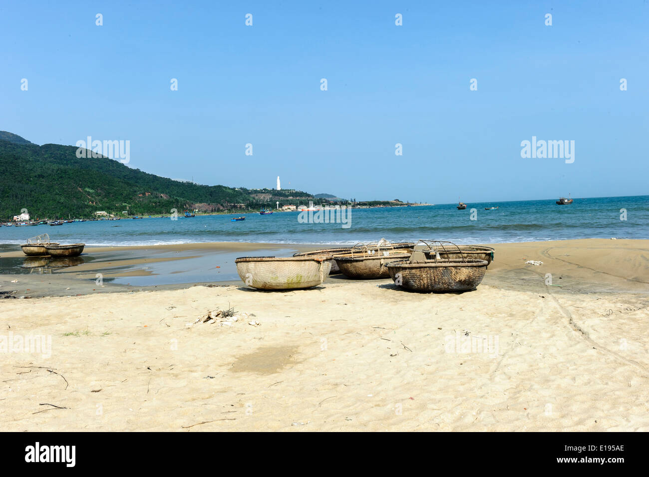 Barche conici Foto Stock