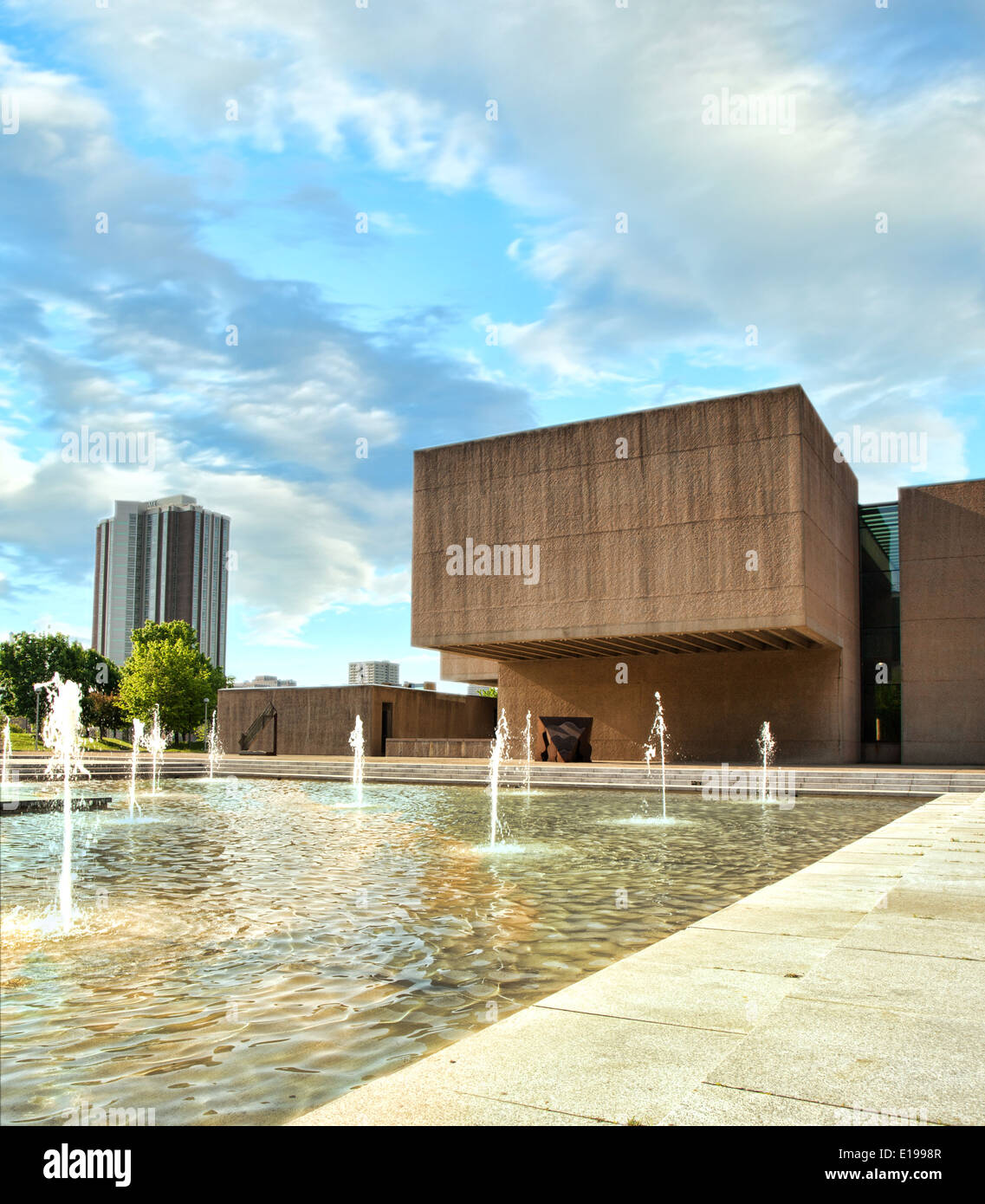 L'Everson Museum di Arte in Syracuse, New York Foto Stock