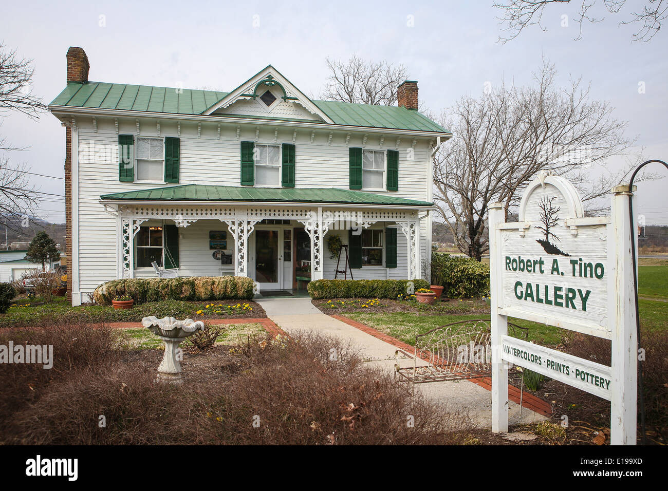 Robert A. Tino galleria d'arte è raffigurato in Sevierville, Tennessee Foto Stock