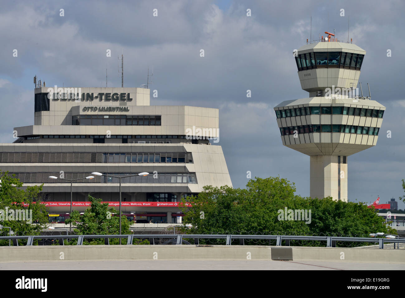 Flughafen Tegel di Berlino, Deutschland Foto Stock