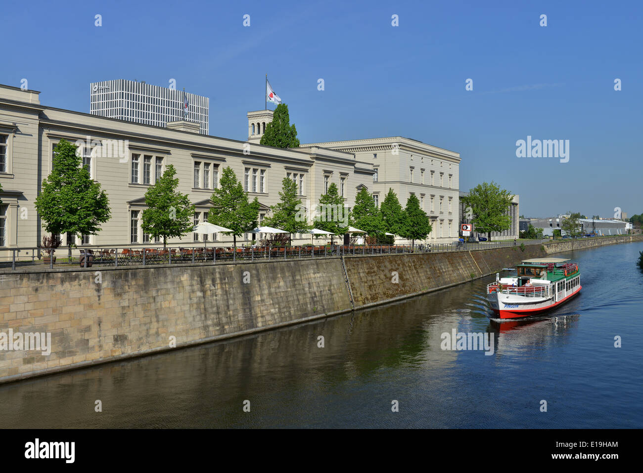 Hamburger Bahnhof, Invalidenstrasse, nel quartiere Mitte di Berlino, Deutschland Foto Stock