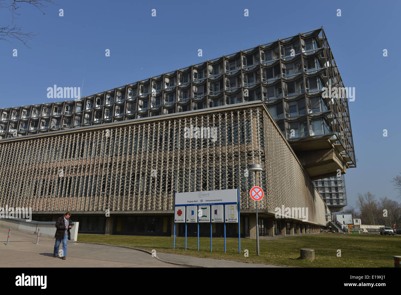 Krankenhaus "Benjamin Franklin", Hindenburgdamm, Steglitz Berlino, Deutschland Foto Stock