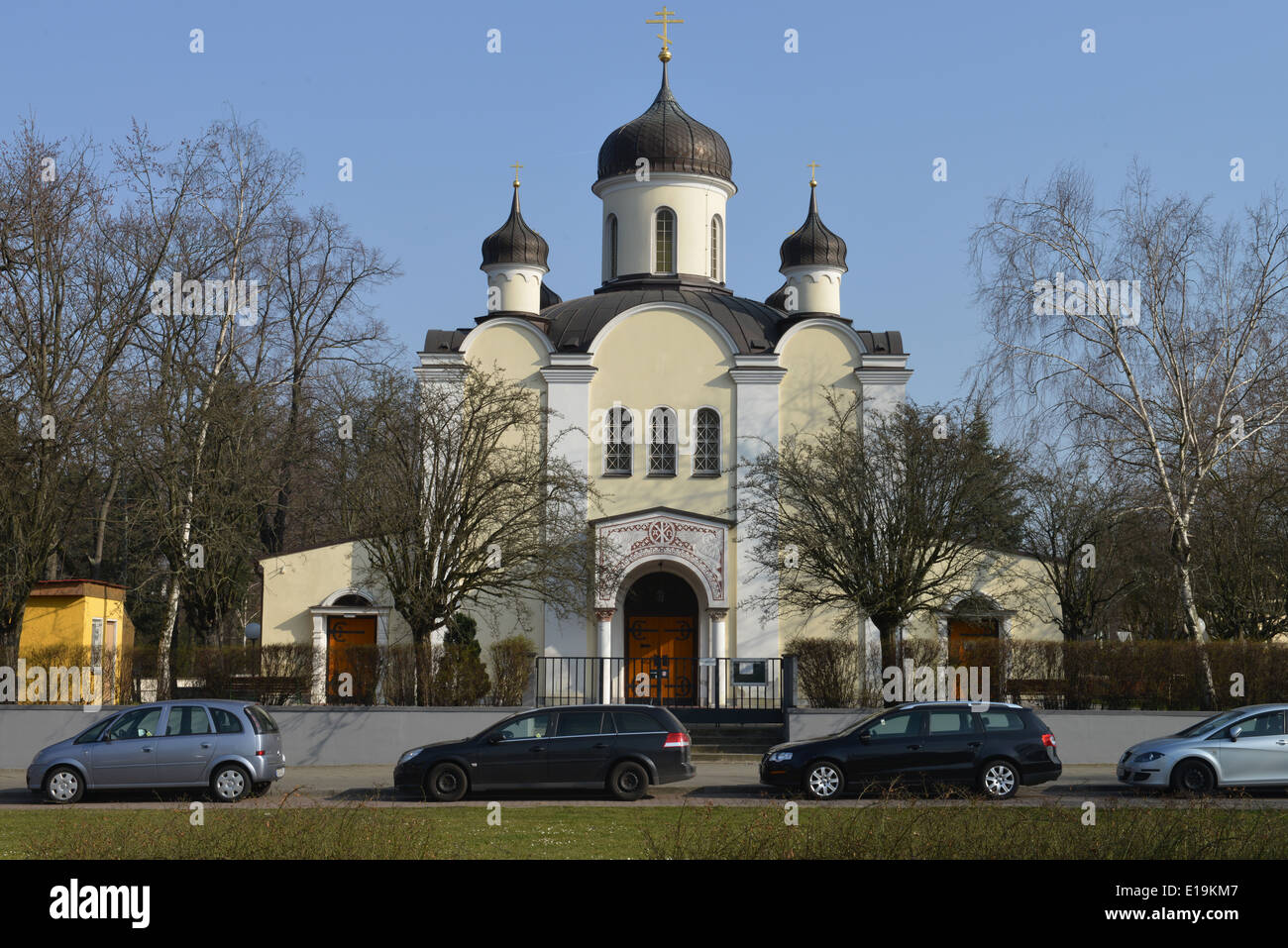 Russisch-orthodoxe Kapelle, Hohenzollerndamm, Wilmerdorf, Berlino, Deutschland Foto Stock