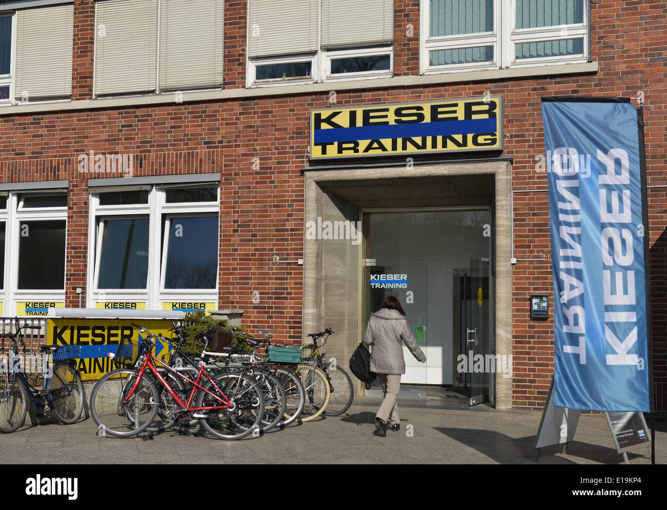 Kieser Training, Forckenbeckstrasse, Wilmersdorf, Berlino, Deutschland Foto Stock