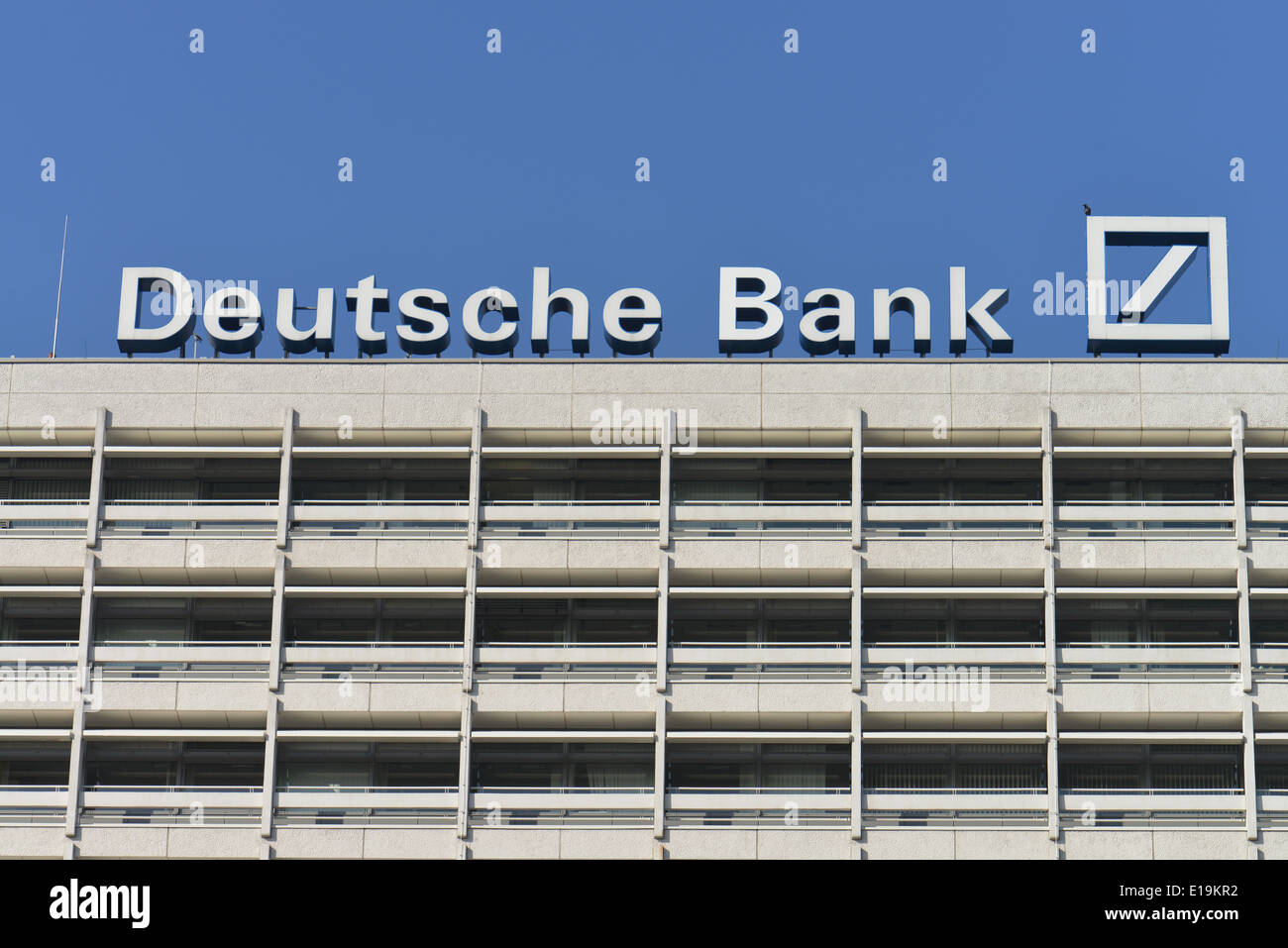 Deutsche Bank, Otto-Suhr-Allee, Charlottenburg di Berlino, Deutschland Foto Stock