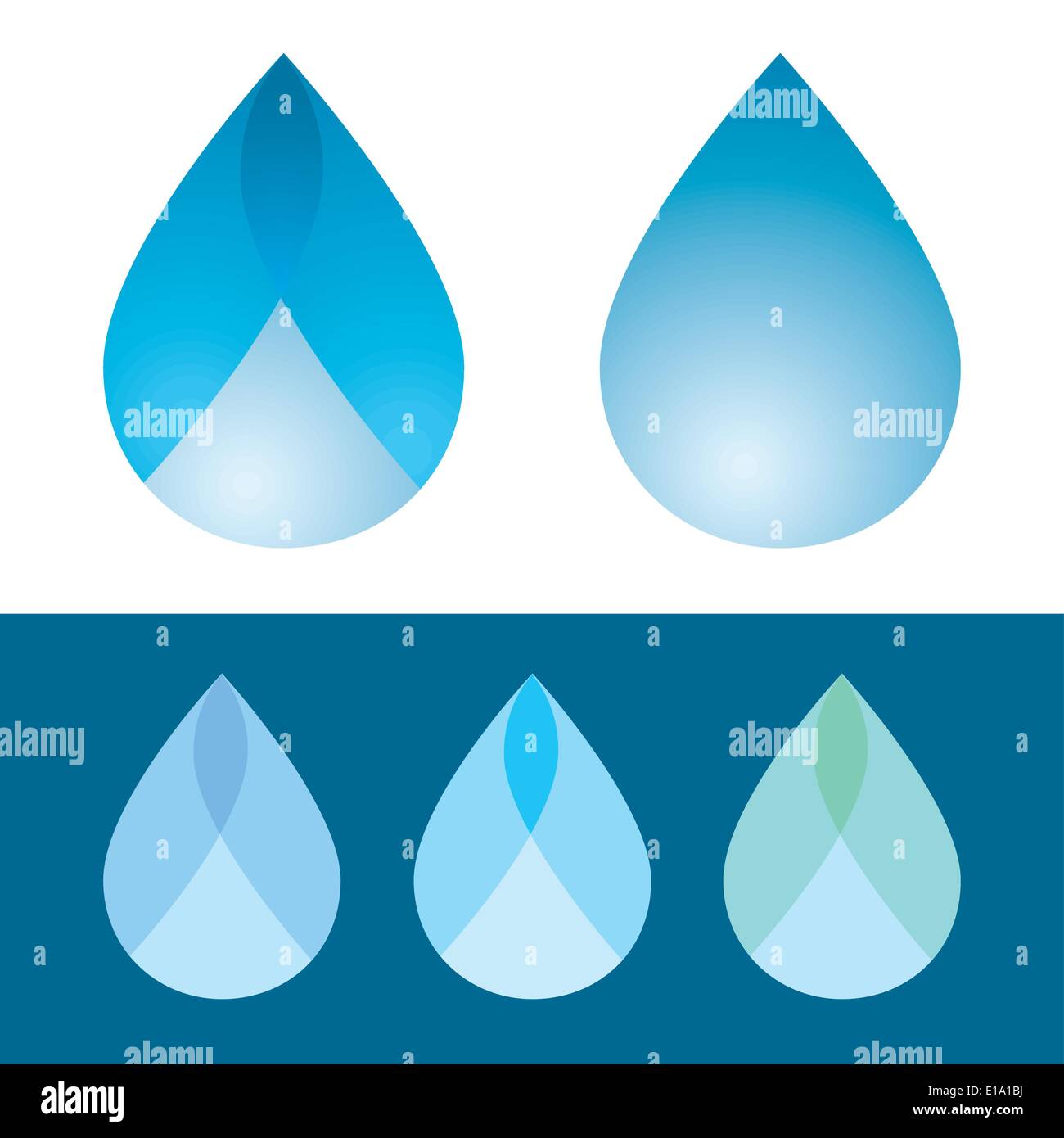 Goccia d'acqua Illustrazione Vettoriale