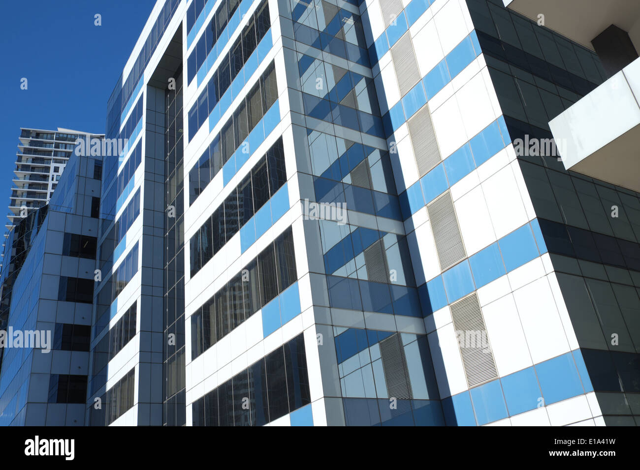 Alto edificio di uffici in Chastwood su Sydney della North Shore inferiore,NSW, Australia Foto Stock
