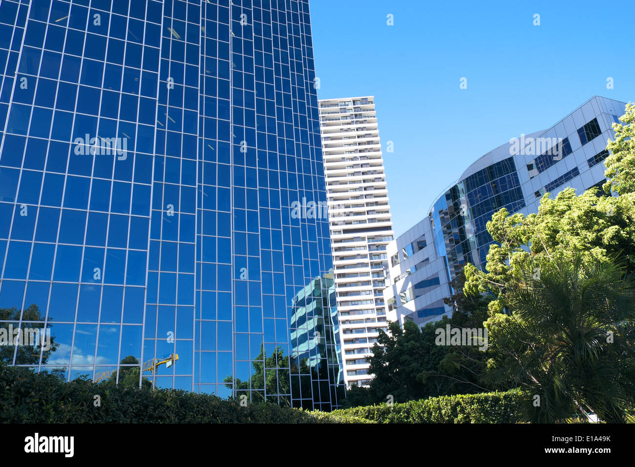 Alto edificio di uffici in Chastwood su Sydney della North Shore inferiore,NSW, Australia Foto Stock