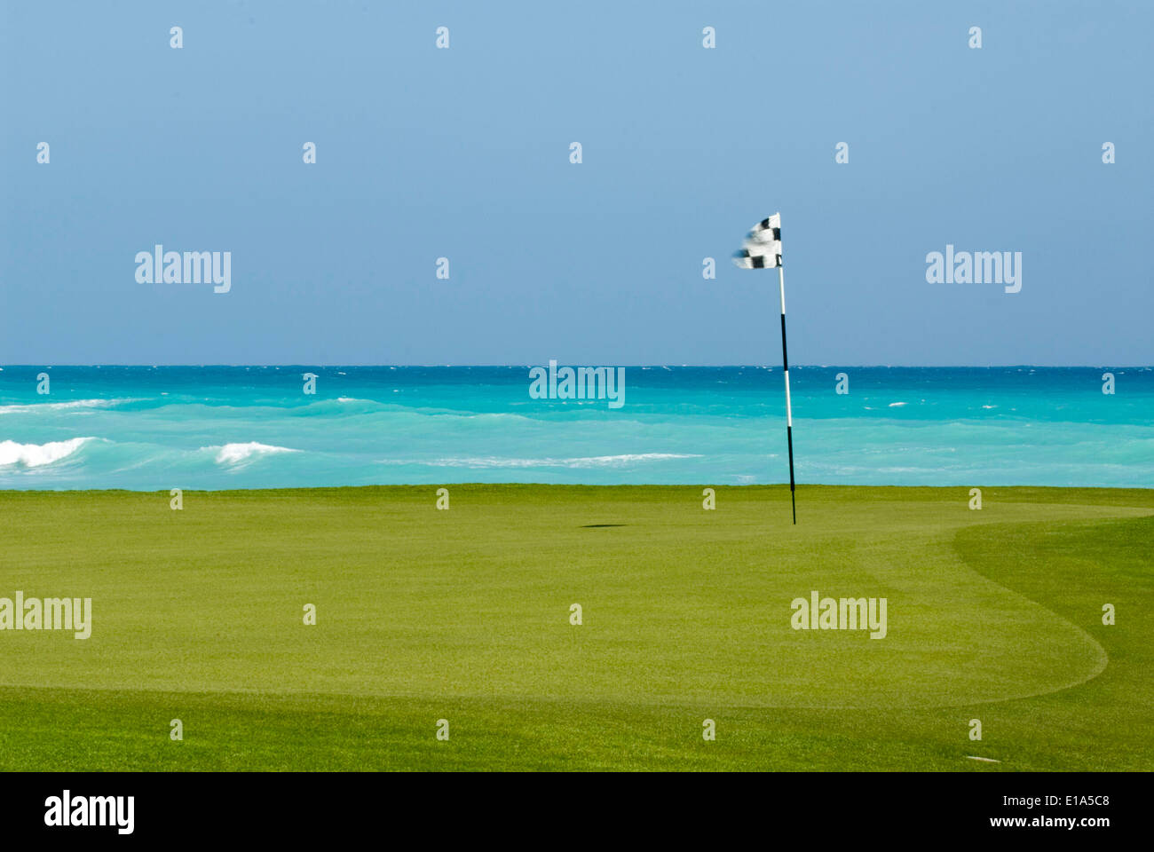 Campo da golf in Punta Cana Repubblica Dominicana Foto Stock