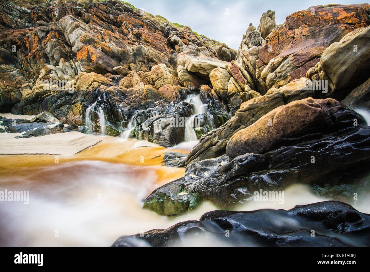 Rocky River, Snake via laguna, Parco Nazionale di Flinders Chase, Kangaroo Island, Sud Australia Foto Stock