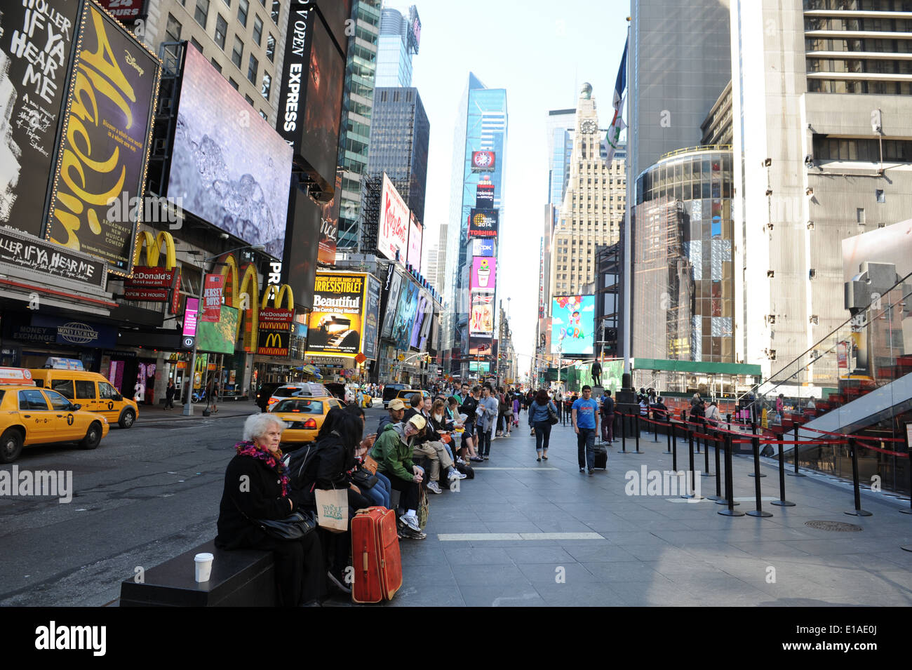 La città di New York Manhattan Foto Stock