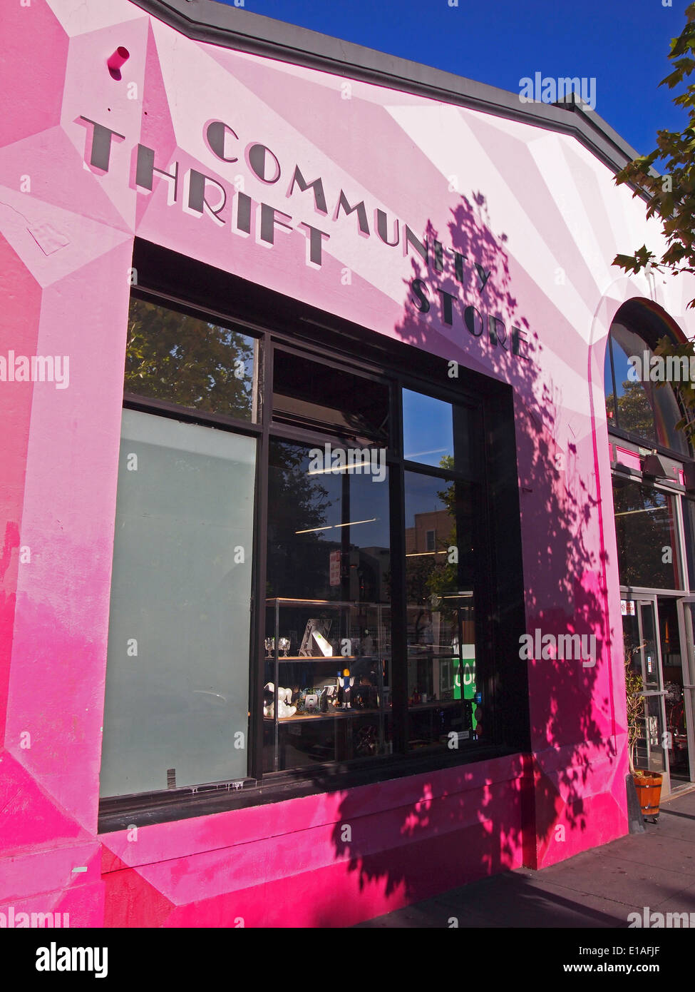 Comunità parsimonia Store su Valencia Street di San Francisco Foto Stock